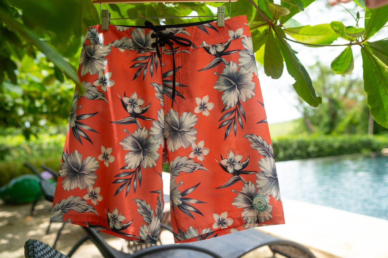 Coral Bloom Boardshort